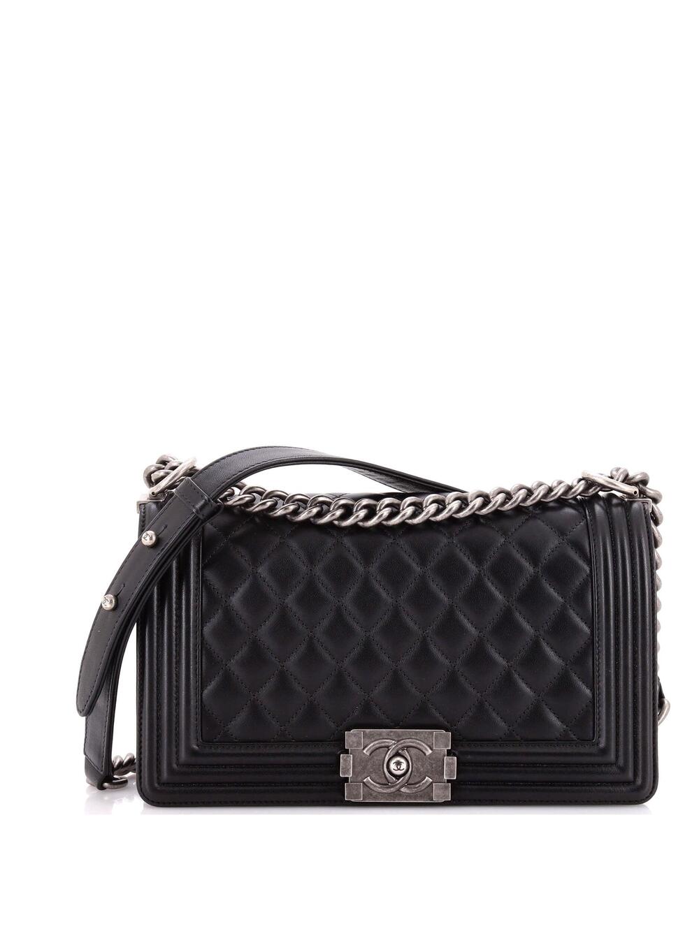 Chanel Boy Flap Bag Quilted Lambskin #350934C45B